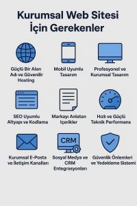 kurumsal web sitesi için ne gerekli kurumsal web sitesi ornekleri